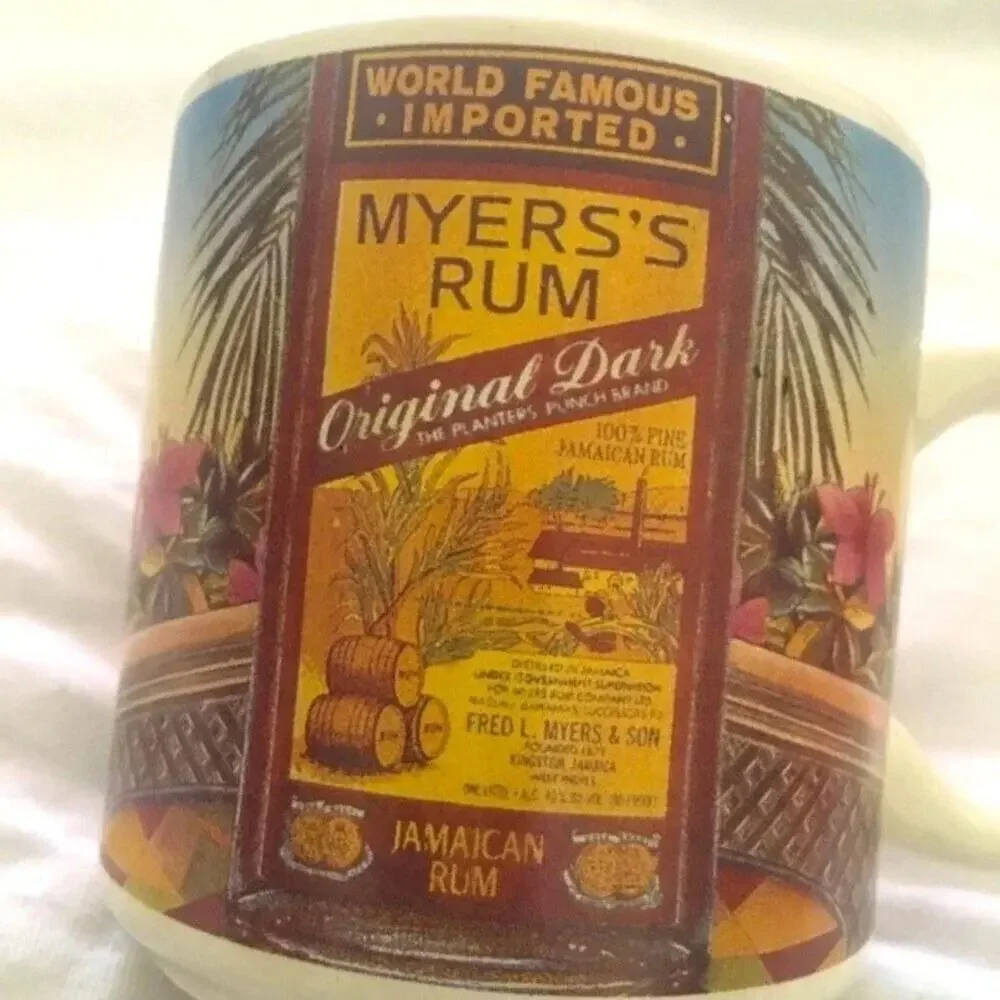 Myer’s Rum coffee mug, 8 ounces